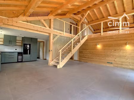 chalet de luxe à vendre à sallanches