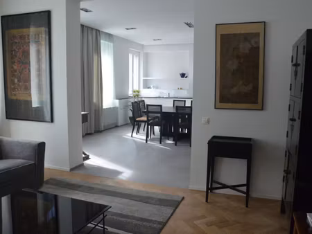 appartement à louer avec garage et terrasse   saint-gilles (vbe34230)