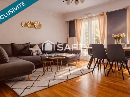 appartement 4 pièces - 83 m² - parking et cave