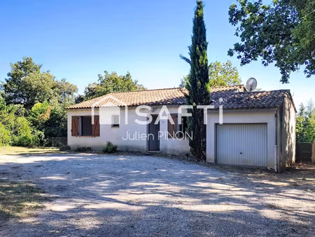 maison de plain-pied – saint-saturnin-lès-apt (84)