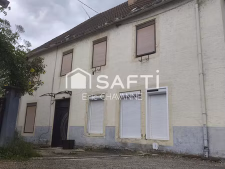 deux appartements et garage  belle rentabilité