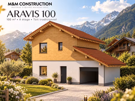 terrain avec maison neuf à vendre