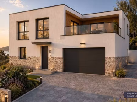 terrain avec maison neuf à vendre