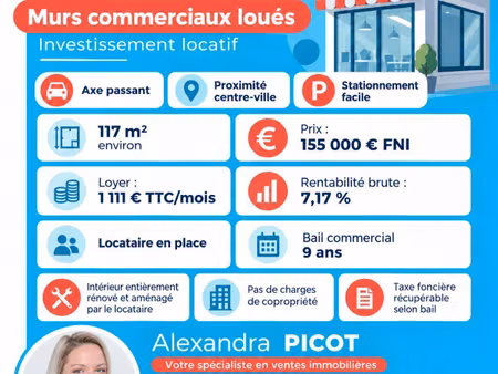 local commercial à vendre