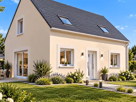 terrain avec maison neuf à vendre