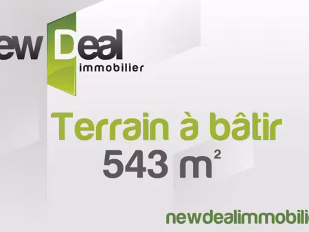terrain constructible neuf à vendre