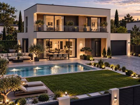 terrain avec maison neuf à vendre