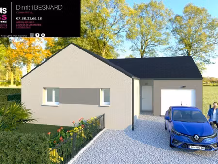 terrain avec maison neuf à vendre