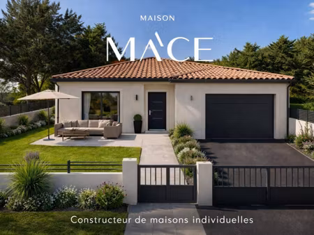 terrain avec maison neuf à vendre