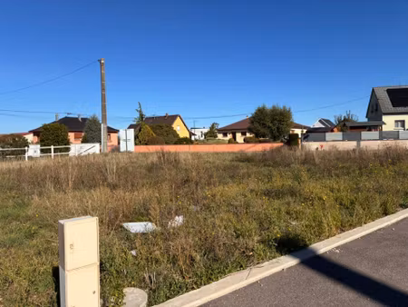terrain constructible neuf à vendre