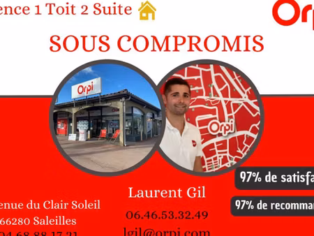 maison alénya m² t-3 à vendre  299 500 €
