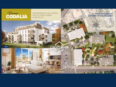 appartement à vendre vallet 4 pièce(s) 84m2 271 000€