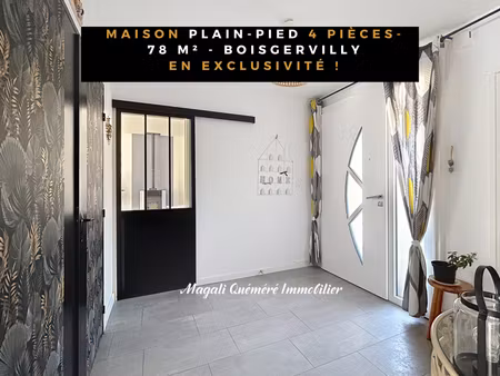 maison plain-pied avec 3 chambres - boisgervilly - 9 min gare de montauban de bretagne 353