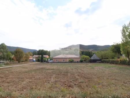 terrain à bâtir à vabres-l'abbaye  réseaux en bordure