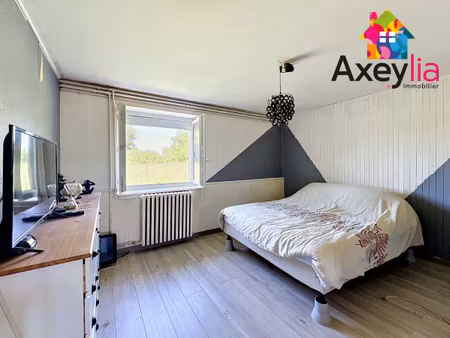 a vendre - maison plain pied avec combles amenagées - chambilly