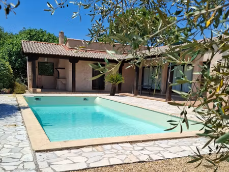 lorgues - villa de plain pied 114m2 lumineuse avec garage et