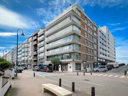 zonnig appartement met zuidgericht terras op de kustlaan