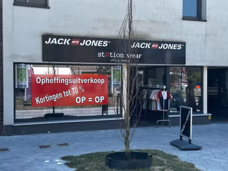 gunstig gelegen handelspand te houthalen centrum