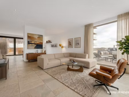 luxueus penthouse van 204 m² met uitzonderlijke terrassen en panoramisch zicht in hasselt