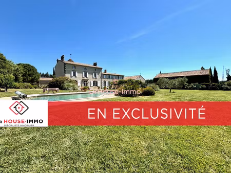 magnifique domaine viticole avec maison de maître et 121 ha