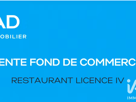 vente restaurant 85 m²