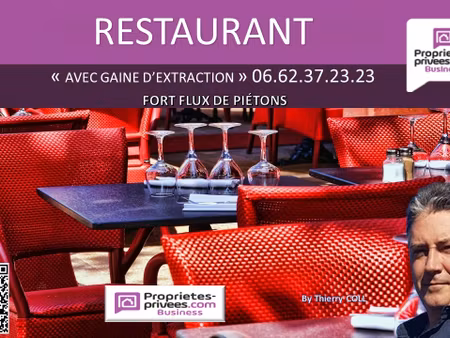 secteur saint quentin fallavier - restaurant 70 couverts  avec logement