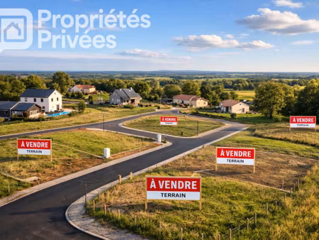 terrain valdurenque en lotissement - 502 m2 - parcelle viabilisée