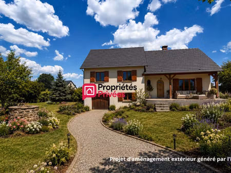 maison t5 à vendre de 116 m² avec sous-sol complet et combles aménageables à saint gervais