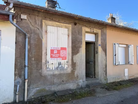 maisonnette 3 pièces 45 m² + combles aménageables et jardin de 129 m² longwy