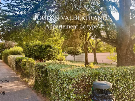 toulon valbertand - appartement 4 pièces - superficie 72m² -