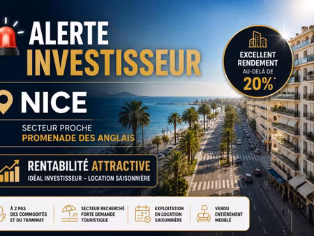 alerte investisseur => nice californie