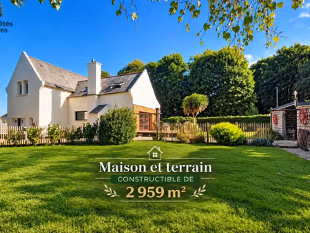 maison de caractère rénovée avec terrain constructible de 2 959 m² et vue dégagée