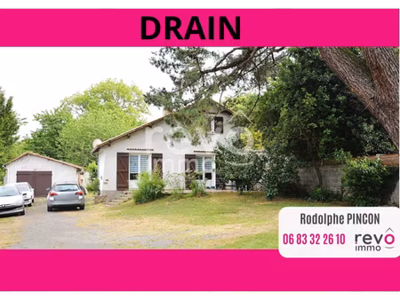 achat maison 5 pièces 90m² drain 49530