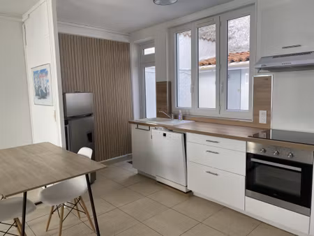 location maison 4 pièces 63m² cognac 16100