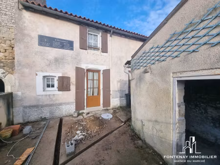 achat maison 4 pièces 74m² fontenay le comte 85200