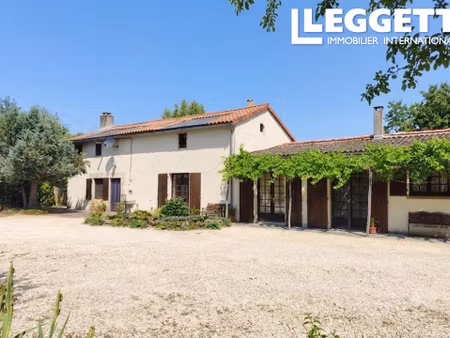 achat maison 8 pièces 207m² blanzay 86400