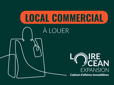 location local commercial 56m² la baule escoublac 44500