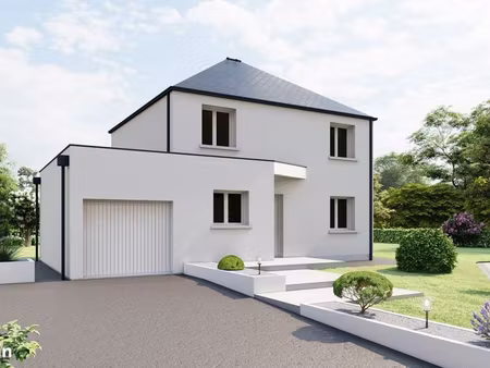 projet de construction d'une maison 93.5 m² avec terrain à chateaubriant (44)