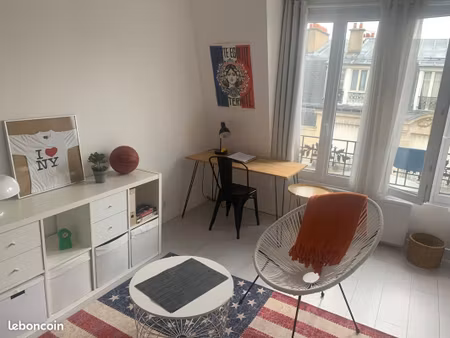 studio à louer - juillet & août - paris 16