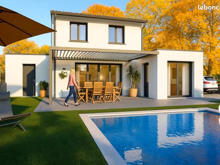 projet de construction d'une maison 110 m² avec terrain à mauguio (34)