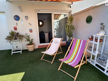 bel appartement traversant à 200 mètres de la plage - barcares