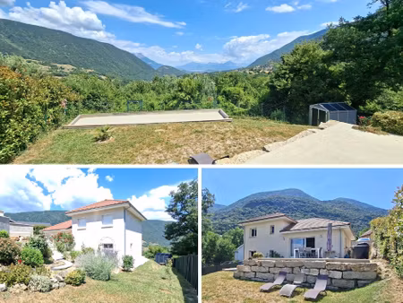 maison contemporaine avec vue dégagée à notre dame de commiers