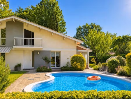 cestas toctoucau – maison familiale 160 m² – 5 chambres – piscine – terrain arboré de 1 80