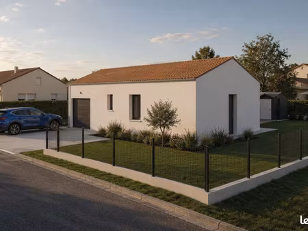 projet de construction d'une maison 49.47 m² avec terrain à cebazat (63)