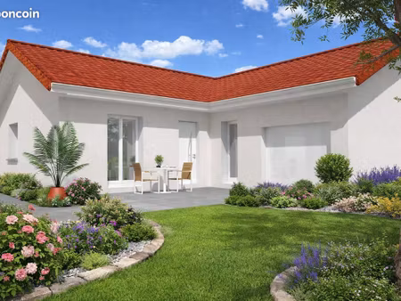 projet de construction d'une maison 103 m² avec terrain à vinay (38)