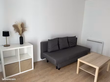 t2 meublé 30 m² – refait à neuf – secteur tréfilerie / valbenoite (saint-étienne)