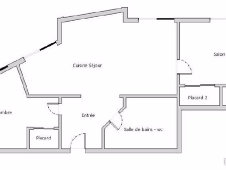 appartement 3 pièces 39m2