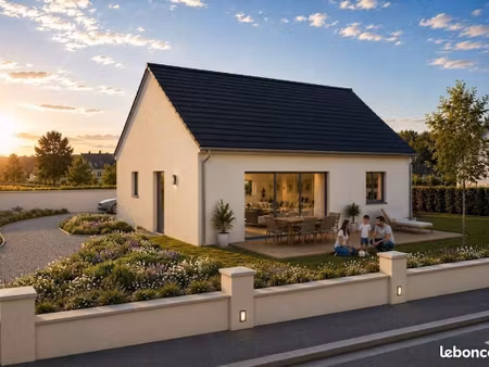projet de construction d'une maison 70 m² avec terrain à sainte-seve (29)