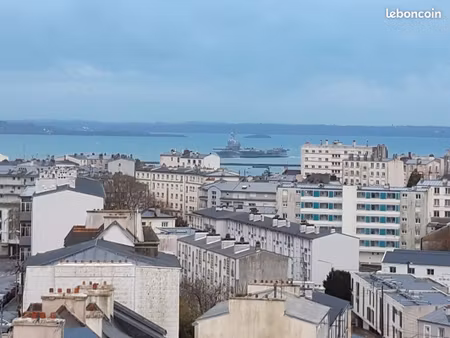 appartement t3 68m² - recouvrance vue mer - colocation possible