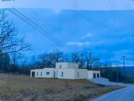 terrain 2088 m2 avec permis de construire et tampon d’architecte - projet villa moderne+ p